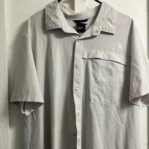 North Face short sleeve button up